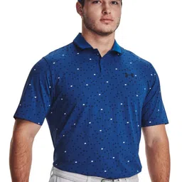 UNDER ARMOUR Iso-Chill Graphic Printed Polo Collar T-Shirt-picture-16