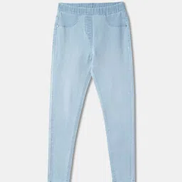 R&B Girls Mid-Rise Cotton Denim Jeggings-picture-31