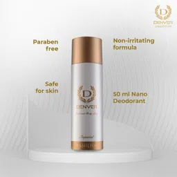 denver Caliber and Imperial Nano Combo Deodorant Spray - For Men image 3