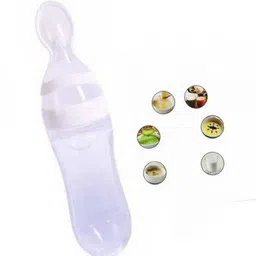 tedred Baby Squeeze Silicone Bottle Feeder - 90 ml image 1