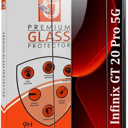 STP FEEL Tempered Glass Guard for Infinix GT 20 Pro 5G Premium Screen Protector Guard with Easy Installation Kit-picture-21