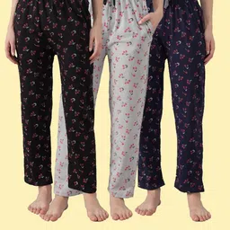fit n fame Pack of 3 Women Pyjama image 1