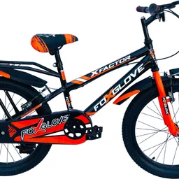 X-FACTOR 20 INCH IBC FLORO ORANGE TYRE TUBE FOR AGE 6 TO 10 YEARS 90% FITTED 20 T (inch) BMX Cycle-image-0