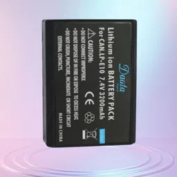 DAATA Digital LP-E10 Battery 3200mah Camera Battery Charger image 3