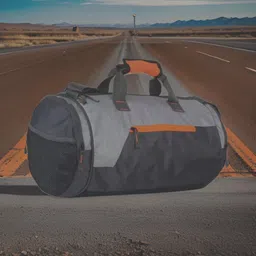 shivra 25 L Gym Duffel Bag - Sports Gym Bag Travel Duffel Bag(S-18*1 1) - Orange-picture-12