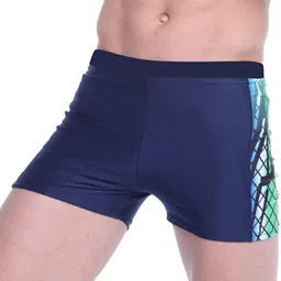 sportsfitt Printed Men Black Swimsuit image 4