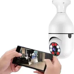 Cxoen PTZ Bulb Mobile Live View IR 1080P HD Home WiFi Camera 2Way Audio Night Vision Security Camera-picture-19