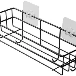 nariya Utensil Kitchen Rack Wall Mounted /Rack/Storage Organizer for bathroom/living Hall/Kitchen Steel-picture-26