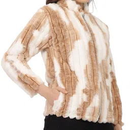 krinaree wool blend Solid Coat For Women image 3