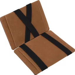 Men Casual Brown Genuine Leather RFID Wallet-image-27