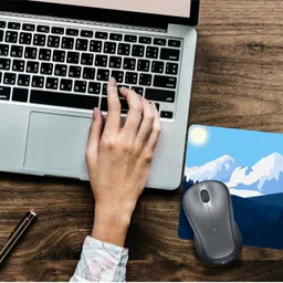 qivee CRISS CORSS PATTERN COMBO (10) Mouse Pad Non-Slip Rubber Base Mouse pad for Laptop & Desktop Non Slip Base Mousepad image 3