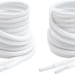 zeepzone White2 Shoe Laces Oval Sneakersss for Men and Woman Shoe Lace-picture-12