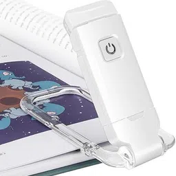 refulgix Book Lamp for Students, USB Rechargeable LED Study Light,3 Light Modes, Clip-On Study Lamp-picture-21