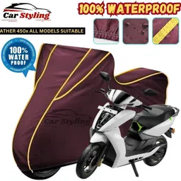 car styling Waterproof Two Wheeler Cover for Ather-picture-25