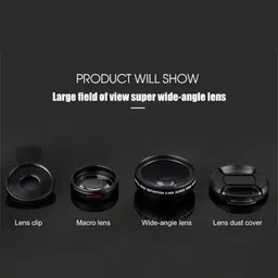 Cubonic 0.45x professional mobile wide angle + macro camera lens kit Mobile Phone Lens image 3
