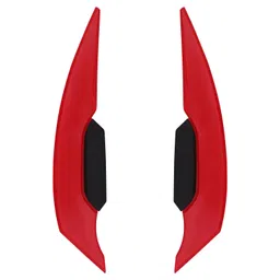 Aerodynamic Spoiler Winglet Fit for Bike Motorcycle and Helmet Red Bike Fairing Kit-image-10