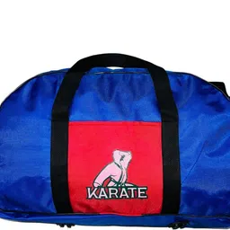 rajesh sports Karate Kit Duffel Bag - Ultra-Light - 1 Pocket Colour Blue & Red-picture-21