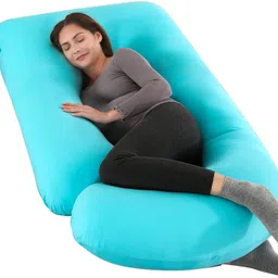 villagers Microfibre Pregnancy Pillow Pack of 1 Solid LUXURY-picture-33