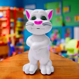 just97 Talking Tom Cat Toy For Kids Intelligent Speaking Repeats & Music_690-picture-19