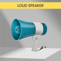 sacro King Bhopu with High Volume Speaker, Battery Backup and Recording FeatureQ286 Handheld Megaphone and Rechargeable Siren Loudspeaker With USB/Memory CardL209 Outdoor PA System image 1