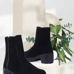 killer Women's Boots | Velvet, Trendy, Comfortable, Zipper Boots for Women & Girls Boots For Women image 4