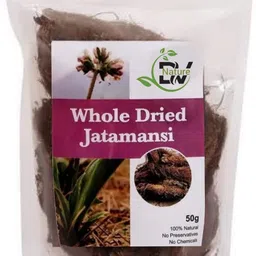 dv nature Jatamasi (Spikenard) Musk Root - Jatamansi - Nardostachys Jatamansi - Balchad-picture-27