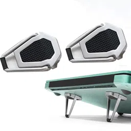 POZUB Cooling & Ventilation Universal Laptop Riser Invisible Stand Cooling Pad Large Universal Invisible Stand Floor and Desk Stand Rotatable Laptop Holder Aluminium Floor and Desk Stand Rotatable Laptop Stand Compatible with Universal Laptops-image-39