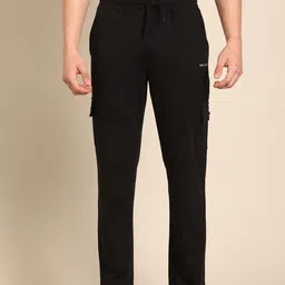 pepe jeans Men Solid Black Track Pants-picture-35