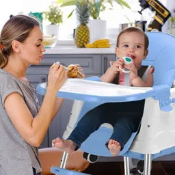tony stark High Chair for Baby, 3-in-1 Portable Chair with Removable Tray & Seat Cushion image 5