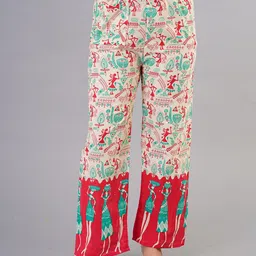 prahlad rai & grand son Pyjama for women/girls medium size printed Women Pyjama-picture-12