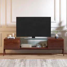 durian Casper Tv Units & Media Units In Brown Finish image 1