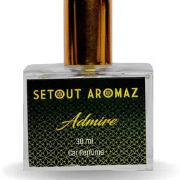 setout aromaz Admire Car Perfume Car Freshner Spray 30ML With Hanging Card Air Purifier image 2