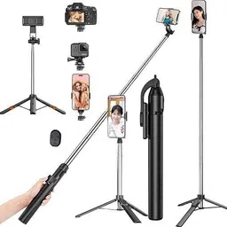 GETGETO Y17 Long Selfie Stick Pro Tripod, Monopod Kit, Tripod Kit-picture-27