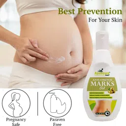 Ayumcure Stretch Mark Removal & Prevention Oil for women | Improves Skin Texture & Tone image 5