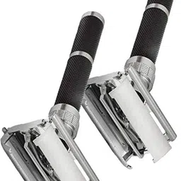 ubronik Top-Tier Double Edge Safety Razors Pack of 2 _Long Handle Butterfly Open, Men & Women-picture-32