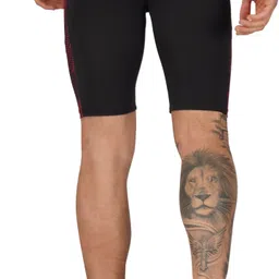 ninq Printed Men Black Tights image 2