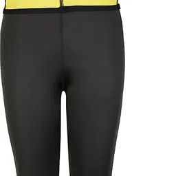 kavyara Slim Tummy Control Sport Capri for High-Waist, Shaping & Supportive Leggings Women Reversible Black Capri-picture-45