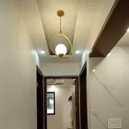 Areezo Golden Round shape Ceiling Light Pendants Ceiling Lamp image 4