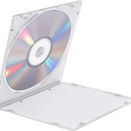 shining zon Plastic Cases Single Clear CD DVD Case for Standard Size for Protection Professional Jewel Case (Pack of 10) image 3
