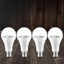 clairbell Emergency 12W Inverter LED Bulb with 2000mAh Rechargeable Battery Pack of 4 S338 4 hrs Bulb Emergency Light-picture-21