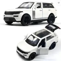 zenvy Premium Alloy Range Rover Car Toy | Metal Pullback Model with Open Doors image 3