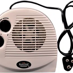 bluechip 2000-Watt Portable Home Blower Heater ; Operating Voltage: 220-240 volts | Noiseless Room Fan Heater with Adjustable Thermostat - 1 Year warranty (BLFH-001) Fan Room Heater image 5