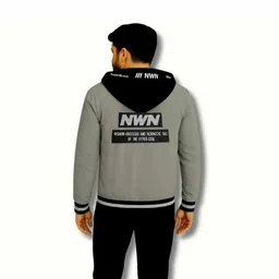toxicworldampires Men Solid Casual Jacket image 2