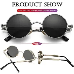 shade house UV Protection Round Sunglasses (52) image 3