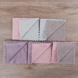 adiyal HOME CLEANING/TOWEL Kitchen Cleaning & Washing Cloths, Kitchen/Dining/Car/Window Multicolor Cloth Napkins image 2