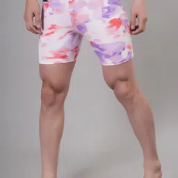 apraa & parma Printed Swimming Men Shorts Solid Men Swim Bottom Multicolor Swimsuit image 3