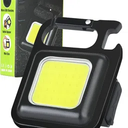 COB Small Flashlights, 800Lumens Bright Rechargeable Keychain Mini Flashlight LED Front Light-image-39