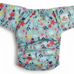 ger enterprises Washable Reusable Adjustable Baby Cloth Diapers Waterproof Multicolor Set of 1-picture-11