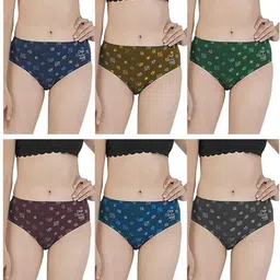 opex Pack of 10 Women Hipster Multicolor Panty-picture-21