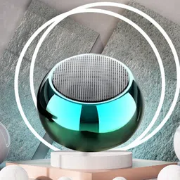 FRONY M3 Plus Bluetooth Speaker Wireless Pocket Size Speaker With Deep Bass Sound S163 5 W Bluetooth Laptop/Desktop Speaker image 1